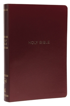 Imitation Leather NKJV, Reference Bible, Center-Column Giant Print, Leather-Look, Burgundy, Red Letter Edition, Comfort Print [Large Print] Book