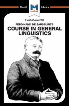 Paperback An Analysis of Ferdinand de Saussure's Course in General Linguistics Book