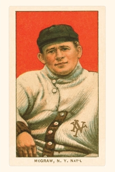Paperback Vintage Journal Early Baseball Card, John McGraw Book