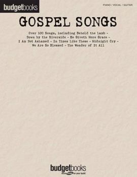 Paperback Gospel Songs: Budget Books Book
