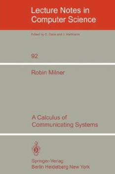 Paperback A Calculus of Communicating Systems Book