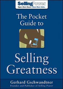 Hardcover The Pocket Guide to Selling Greatness Book