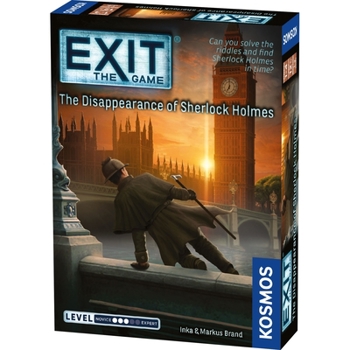 Board Game Exit: The Game - The Disappearance of Sherlock Holmes Book