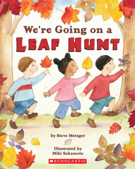 Paperback We're Going on a Leaf Hunt Book