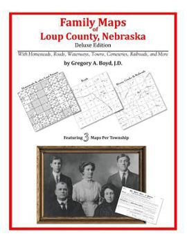 Paperback Family Maps of Loup County, Nebraska Book