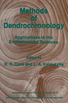 Paperback Methods of Dendrochronology: Applications in the Environmental Sciences Book