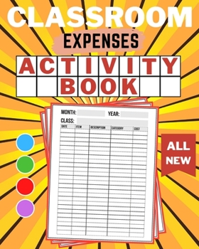 Paperback Classroom Expenses Activity Book