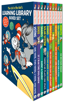 Hardcover The Cat in the Hat's Learning Library Boxed Set: Includes 10 Fun Nonfiction Books from Dr. Seuss! Book