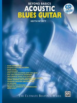 Paperback Beyond Basics: Acoustic Blues Guitar, Book & CD [With CD] Book