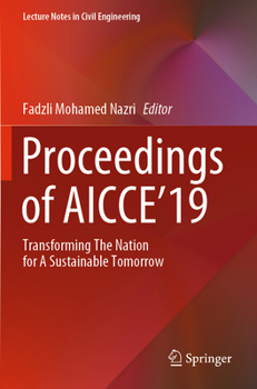 Paperback Proceedings of Aicce'19: Transforming the Nation for a Sustainable Tomorrow Book