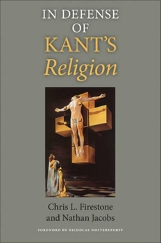 Paperback In Defense of Kant's Religion Book