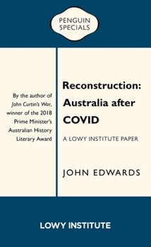 Paperback Reconstruction: Australia After Covid Book