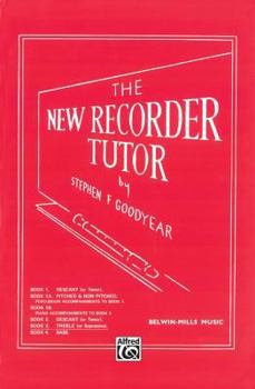 Paperback The New Recorder Tutor, Bk 3: Alto/Sopranino Book