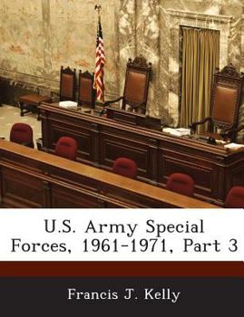 Paperback U.S. Army Special Forces, 1961-1971, Part 3 Book