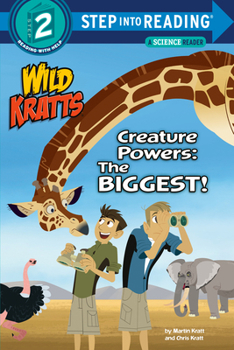 Paperback Creature Powers: The Biggest! (Wild Kratts) Book