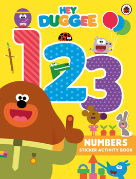 Paperback Hey Duggee: 123: Numbers Sticker Activity Book