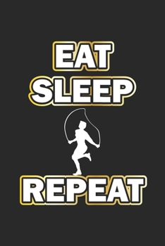 Paperback Eat Sleep Repeat: Notebook, Journal - Gift Idea for Bodybuilder & Fitness Fans - checkered - 6x9 - 120 pages Book