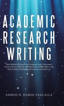 Hardcover Academic Research Writing Book