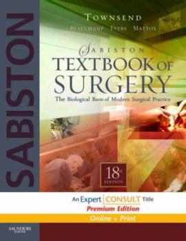 Hardcover Sabiston Textbook of Surgery: The Biological Basis of Modern Surgical Practice, 18th Edition Book