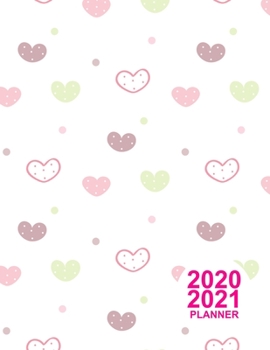 2020 2021 Planner: Nifty Two Year Monthly Planner Calendar Schedule Organizer January 2020 to December 2021 (24 Months) | Gift Ideas for Girls, Teens, Girls, Women | Design Code A8 0044226