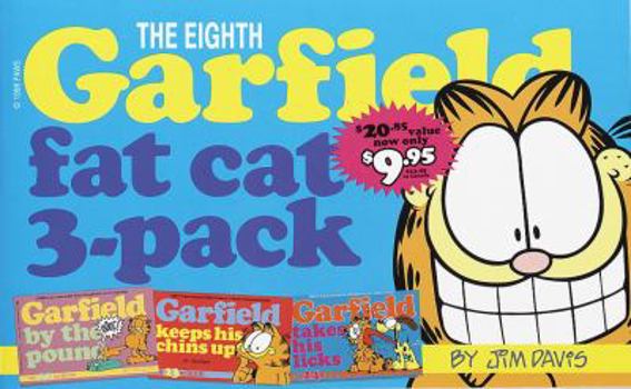 Paperback The Eighth Garfield Fat Cat 3-Pack Book