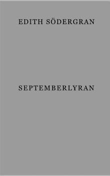 Paperback Septemberlyran: dikter [Swedish] Book