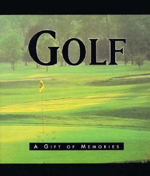 Hardcover Golf Record Memory Book: A Gift of Memory Book