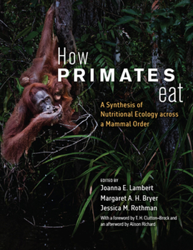Paperback How Primates Eat: A Synthesis of Nutritional Ecology Across a Mammal Order Book