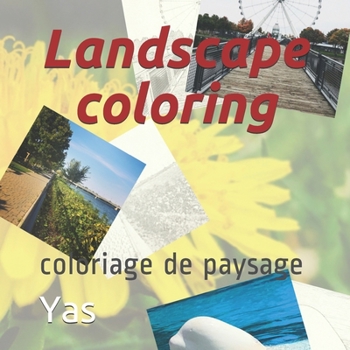 Paperback landscape coloring: coloriage de paysage Book