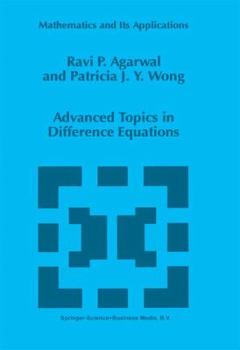 Paperback Advanced Topics in Difference Equations Book