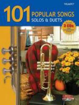 Hardcover 101 Popular Songs for Trumpet * Solos & Duets Book