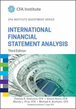 Hardcover International Financial Statement Analysis Book
