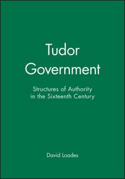 Paperback Tudor Government Book