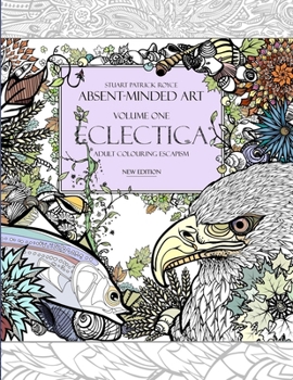 Paperback Eclectica (New Edition): Adult Colouring Escapism Book