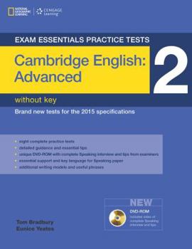 Paperback Exam Essentials: Cambridge Advanced Practice Tests 2 W/O Key + DVD-ROM Book