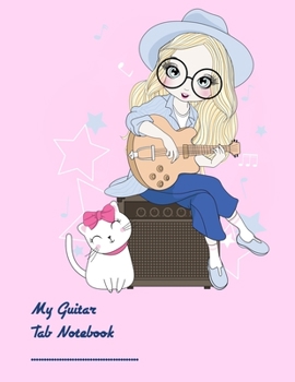 Paperback Music Journal (Diary, Notebook): My Guitar Tablature Book - Blank Music Journal for Guitar Music Notes - More than 100 pages Book