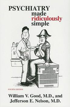Paperback Psychiatry Made Ridiculously Simple Book