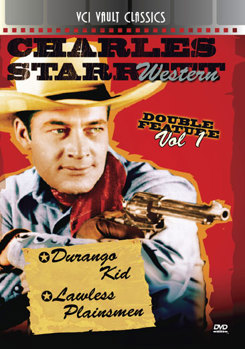 DVD Charles Starrett Western Double Feature Volume 1 Book