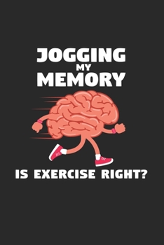 Paperback Jogging my memory: 6x9 Jogging - blank with numbers paper - notebook - notes Book