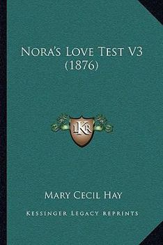 Paperback Nora's Love Test V3 (1876) Book