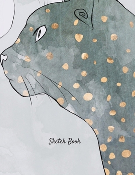 Sketch Book: Woman And Cat Themed Notebook for Drawing, Writing, Painting, Sketching, or Doodling