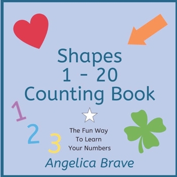 Paperback Shapes 1 - 20 Counting Book