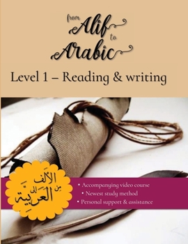 Paperback From Alif to Arabic Level 1: Reading and Writing Book
