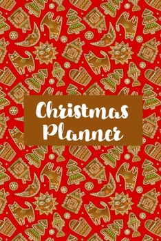 Christmas Planner: Christmas Card Address, Gift Giving Tracker & Dinner Preparation