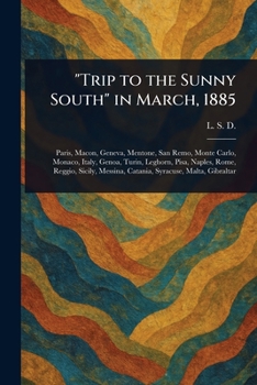 Paperback "Trip to the Sunny South" in March, 1885 Book