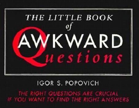 Paperback Little Book of Awkward Questions Book