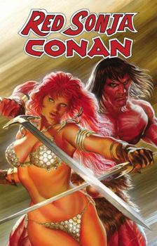 Hardcover Red Sonja/Conan: The Blood of a God Book