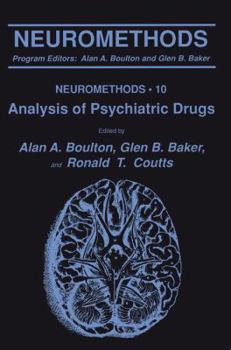 Analysis of Psychiatric Drugs (Neuromethods)