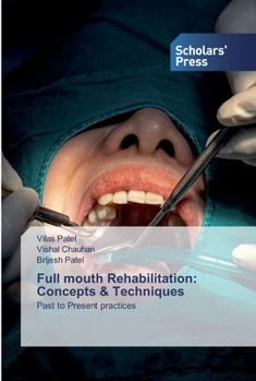 Paperback Full mouth Rehabilitation: Concepts & Techniques Book