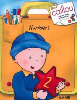 Paperback Caillou Numbers Book